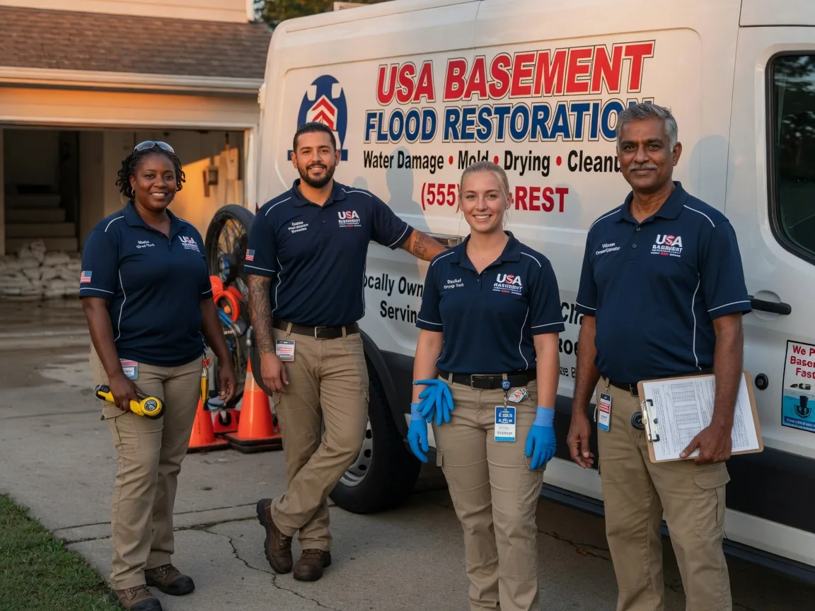 Basement Flood Cleanup company in Sinking Spring, OH